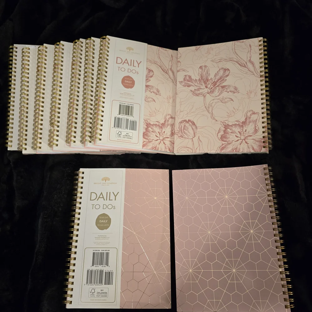 Daily To Dos Planner - Blush Floral